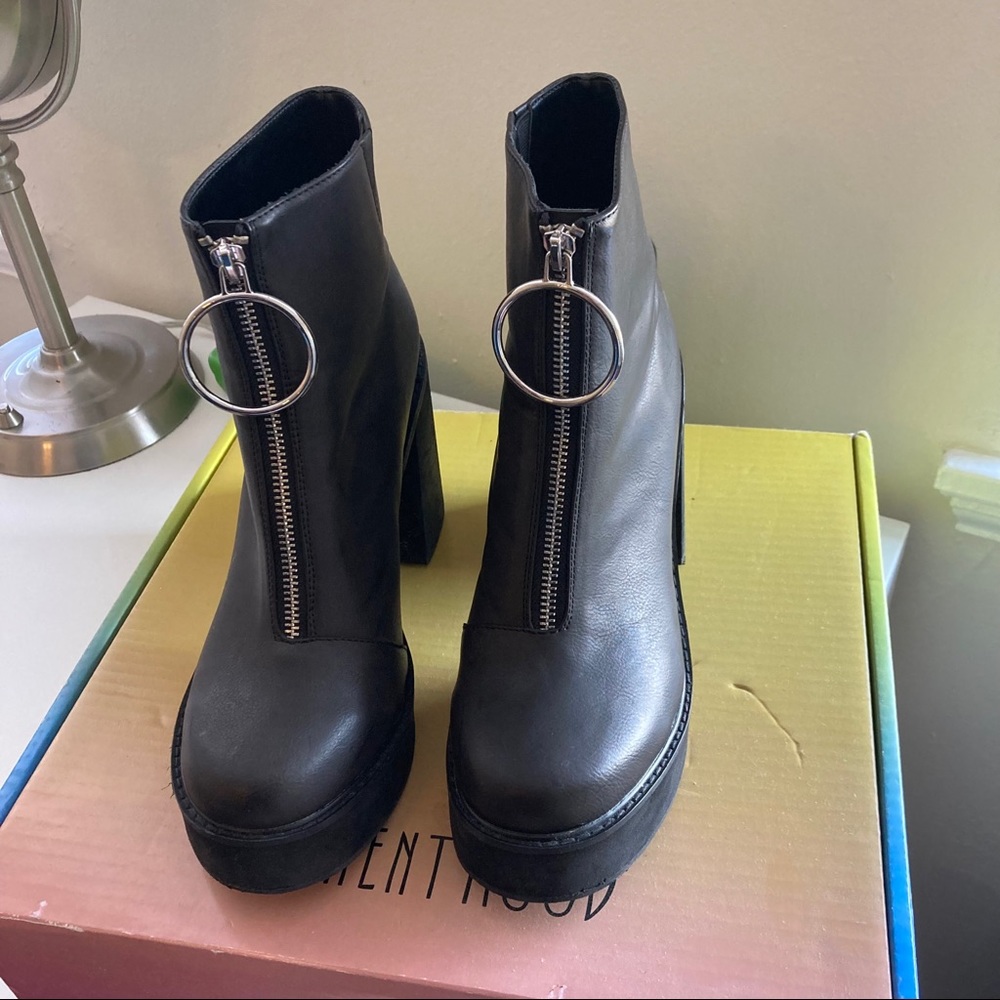Dolls Kill Current Mood Franky Platform Boot 9